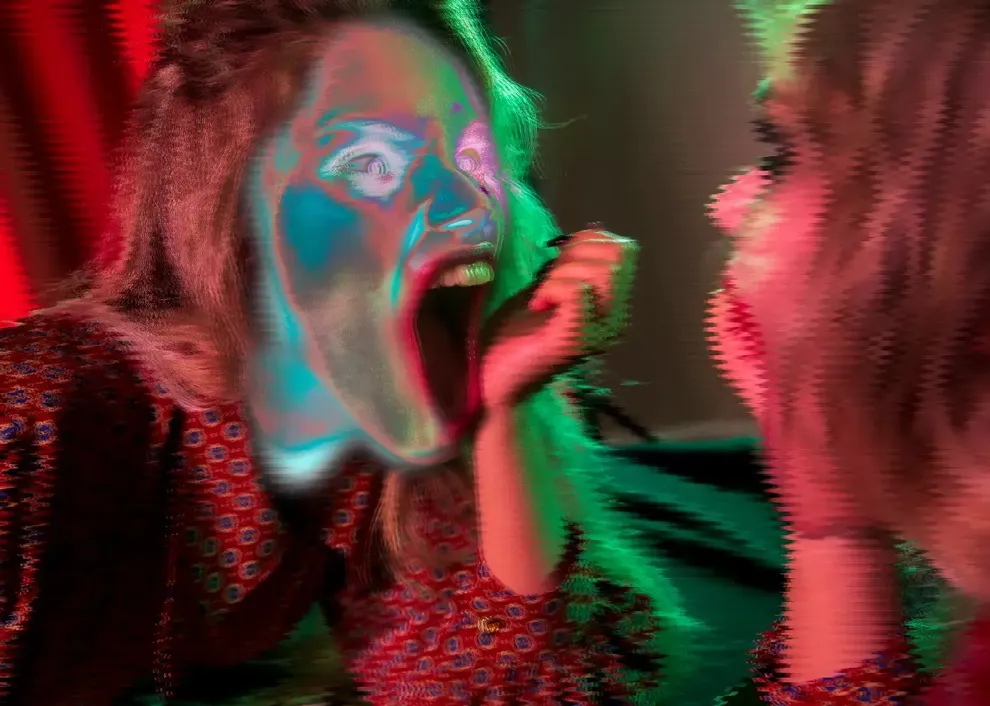 straszna kobieta, psychodelika, wpływ narkotyków