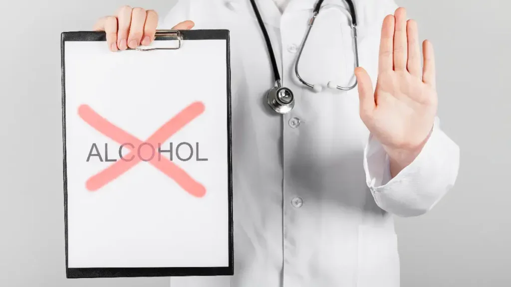 no alcohol